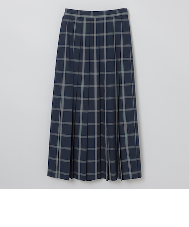 GREY LABEL プリーツチェックスカート