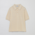 GREY LABEL リネンミックスニットポロ