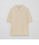 GREY LABEL リネンミックスニットポロ