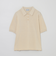 GREY LABEL リネンミックスニットポロ