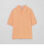 GREY LABEL リネンミックスニットポロ