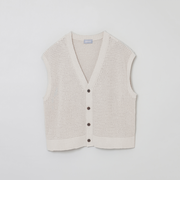 GREY LABEL ペーパーヤーンニットベスト