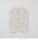 GREY LABEL ペーパーヤーンニットベスト