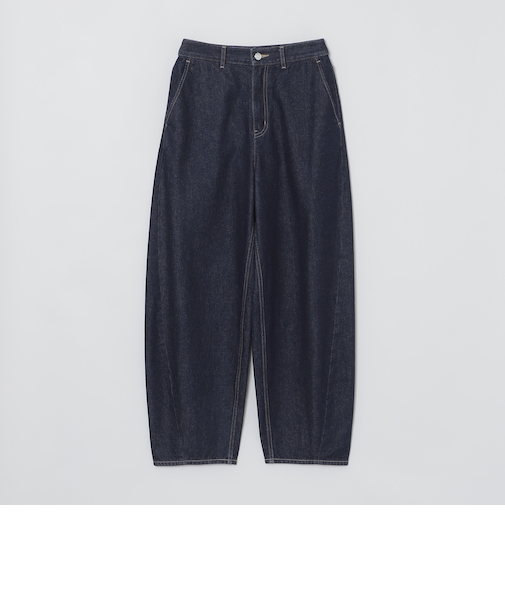カーブワイドデニムパンツ