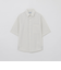 GREY LABEL コットンボイル 半袖カラーシャツ