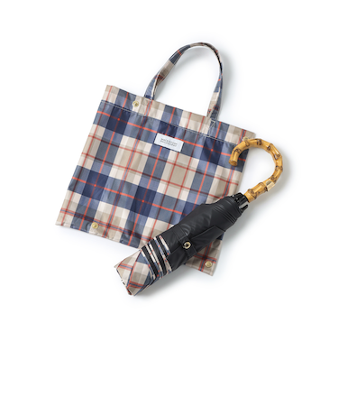 ハウスチェックバンブーミニ傘