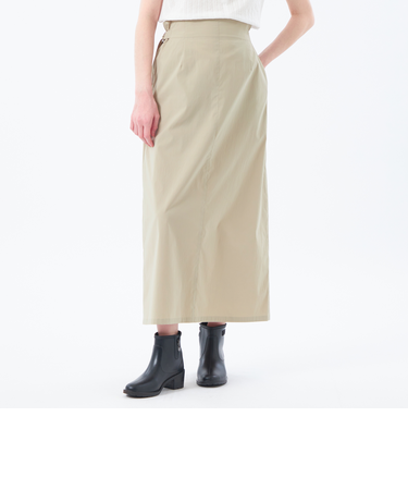 タイプライターロングレインスカート