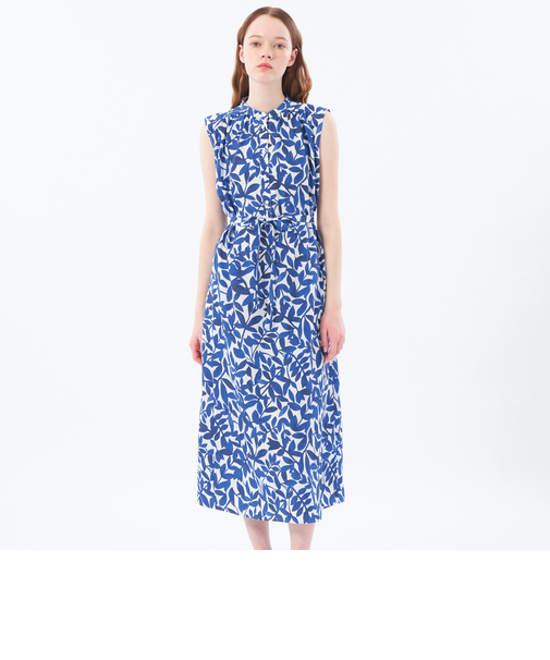 リーフプリントワンピース