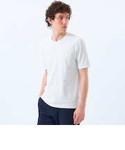 【TROTTER with FREEZE TECH 】 トロッター Tシャツ クルーネック　氷撃プリントトリコット