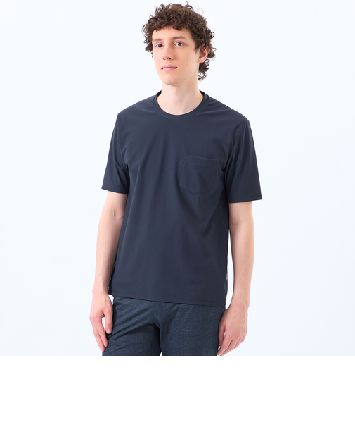 【TROTTER with FREEZE TECH 】 トロッター Tシャツ クルーネック　氷撃プリントトリコット