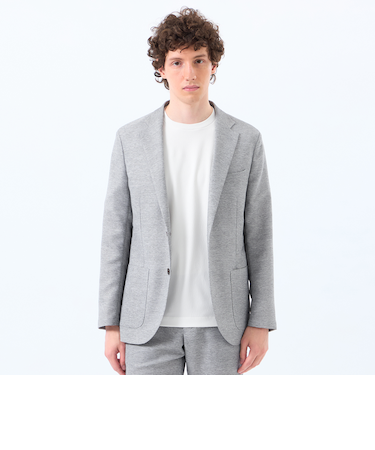 テーラードジャージー ジャケット ライトウェイトカラミ