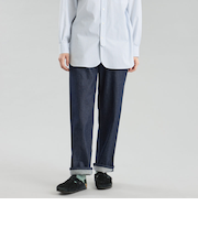 GREY LABEL シンチバックワイドデニム