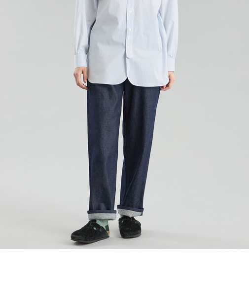 GREY LABEL シンチバックワイドデニム