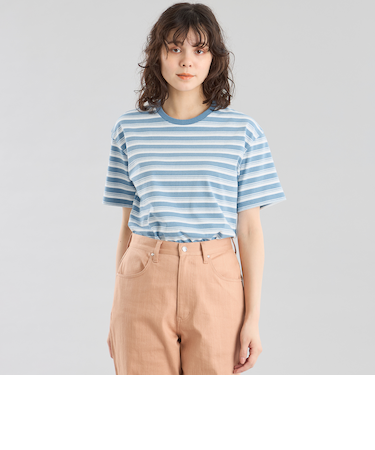 GREY LABEL マルチボーダーカットソー