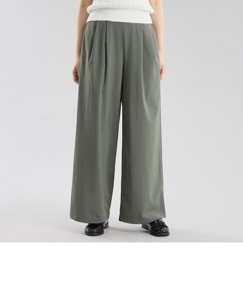 谷川菜奈さんコラボ>チェーン付きワイドパンツ 25AW|プロポーション 谷川菜奈さんコラボ>チェーン付きワイドパンツ 25AW|プロポーション