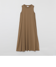 ドレープノースリーブワンピース