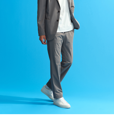 ドライフラットストレッチ イージーパンツ ナイロントリコット