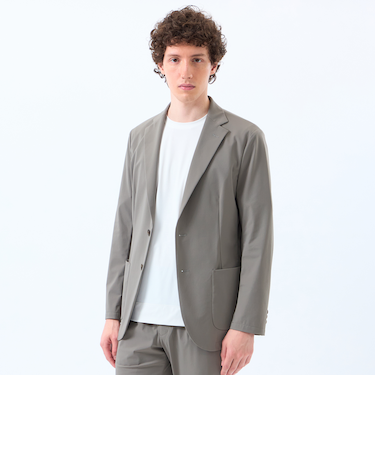 ドライフラットストレッチ イージージャケット ナイロントリコット