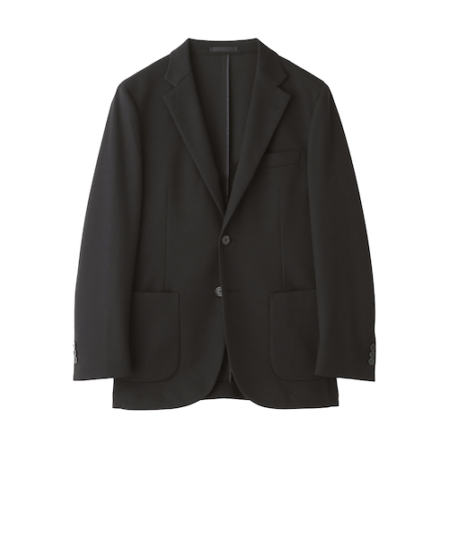 LIUGOO ZERO WASTE 本革 1ボタン テーラードジャケット メンズ TLD08A