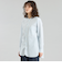 GREY LABEL ストライプバンドカラーシャツ