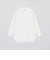 GREY LABEL ストライプバンドカラーシャツ