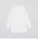 GREY LABEL ストライプバンドカラーシャツ