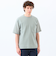 ニットコンビTシャツ ケーブルニット×ブロード