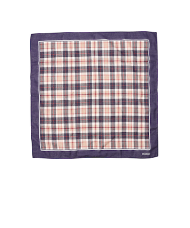 ハウスチェックプリント　ネッカチーフ