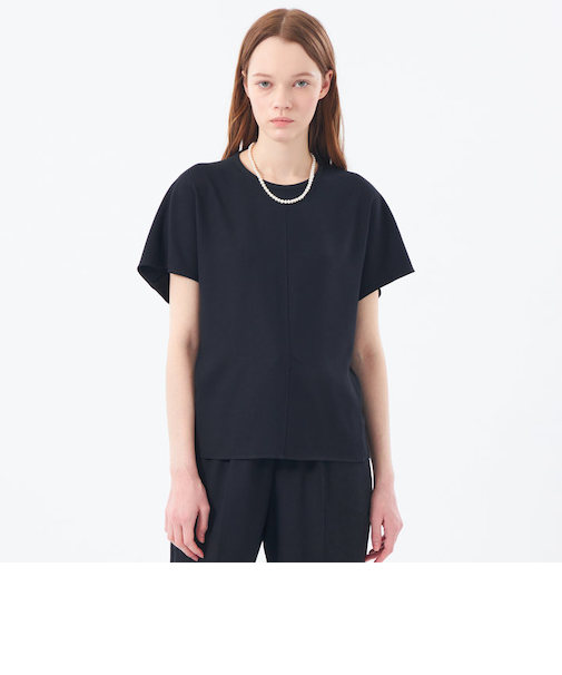 バックサテンドルマンブラウス