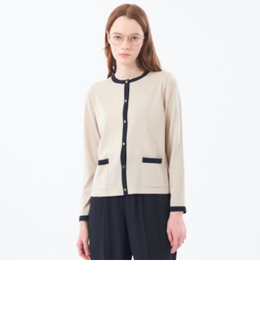 【ROYTON（ロイトン）】リネンミックスニット