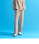 【Alby Easy Pants Wide（アルビー　イージーパンツ ワイド）】バックサテン