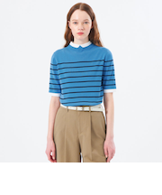 【2025年秋冬モデル】Cleric Collar Knit ハーフスリーブ