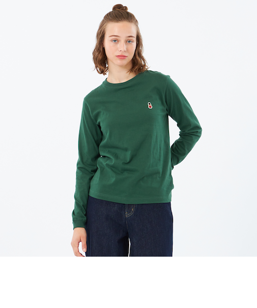 【WEB&一部店舗】バッキンガムベア ワッペンロンT