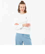 【WEB&一部店舗限定】バッキンガムベア クルーネックワンポイントスウェット