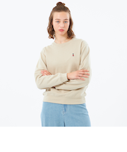 【WEB&一部店舗限定】バッキンガムベア クルーネックワンポイントスウェット