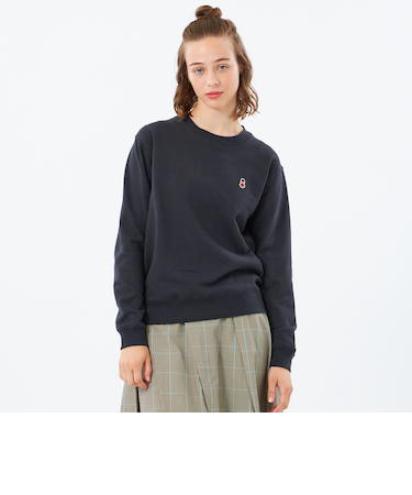 【WEB&一部店舗限定】バッキンガムベア クルーネックワンポイントスウェット
