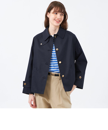 【WELBURY SHORT(ウェルベリーショート)】シャンブレーギャバジン