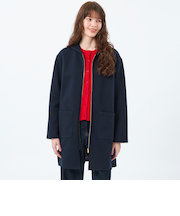 ハウスチェックダンボールコーディガン