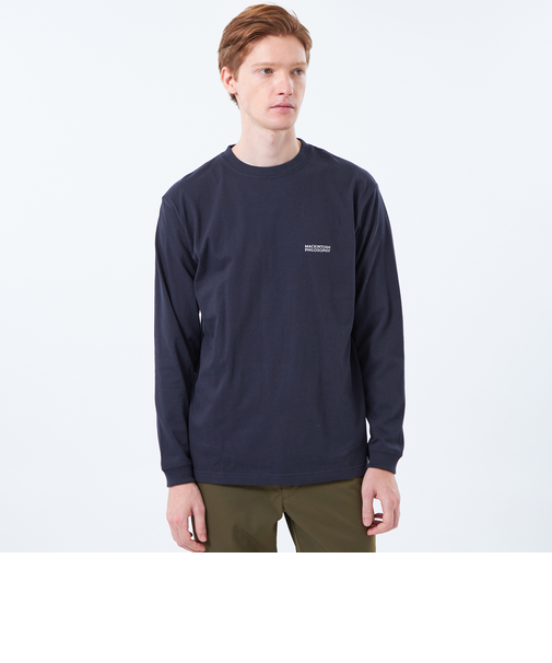 【WEB&一部店舗限定】5.6oz天竺 クルーネックロゴロンＴ