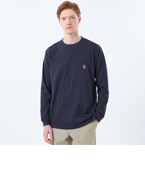 【WEB&一部店舗限定】バッキンガムベア 5.6oz天竺 ワンポイントロンＴ