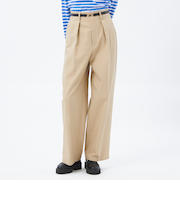 インタックワイドチノパンツ