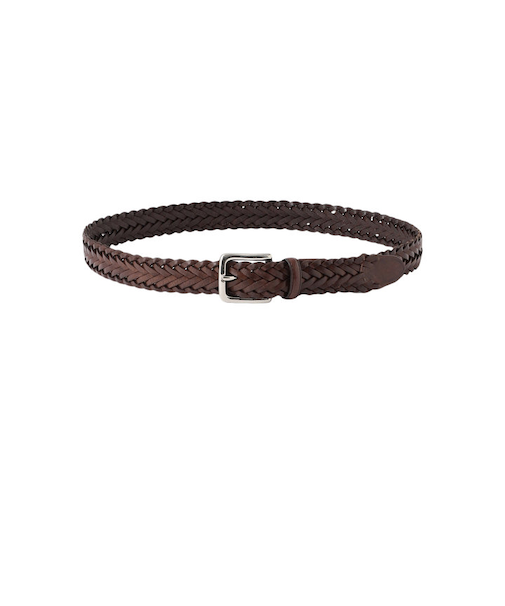 オイルレザーメッシュ カジュアルベルト