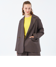 【Tifty（ティフティ）】 チェックツイード