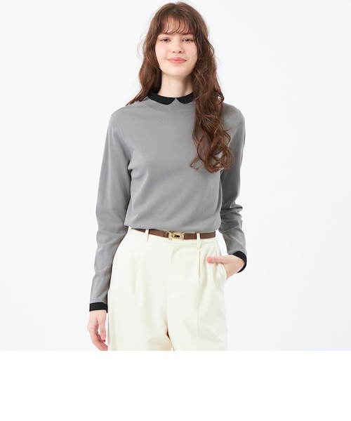 Cleric Collar Knit ロングスリーブ Cleric Collar Knitロングスリーブ(トップス)｜MACKINTOSH PHILOSOPHY