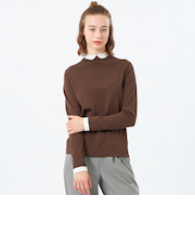 【25年秋冬モデル】Cleric Collar Knit ロングスリーブ