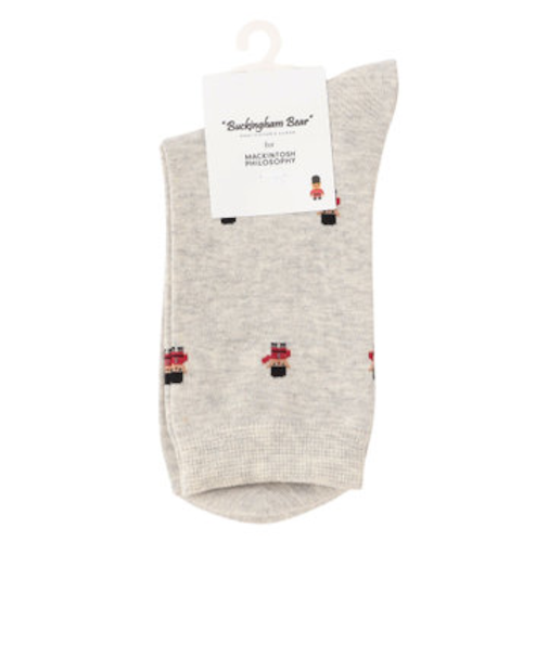 【WEB&一部店舗限定】バッキンガムベアクルーソックス