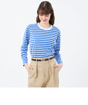 バッキンガムベア ボーダーポケットロンT