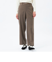 ウォッシャブルウールワイドパンツ