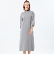 【25年秋冬モデル】Cleric Collar Knit サックワンピース