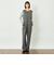 GREY LABEL ノーカラージャンプスーツ